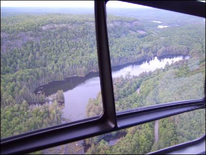Elliot Lake Project from the Air 